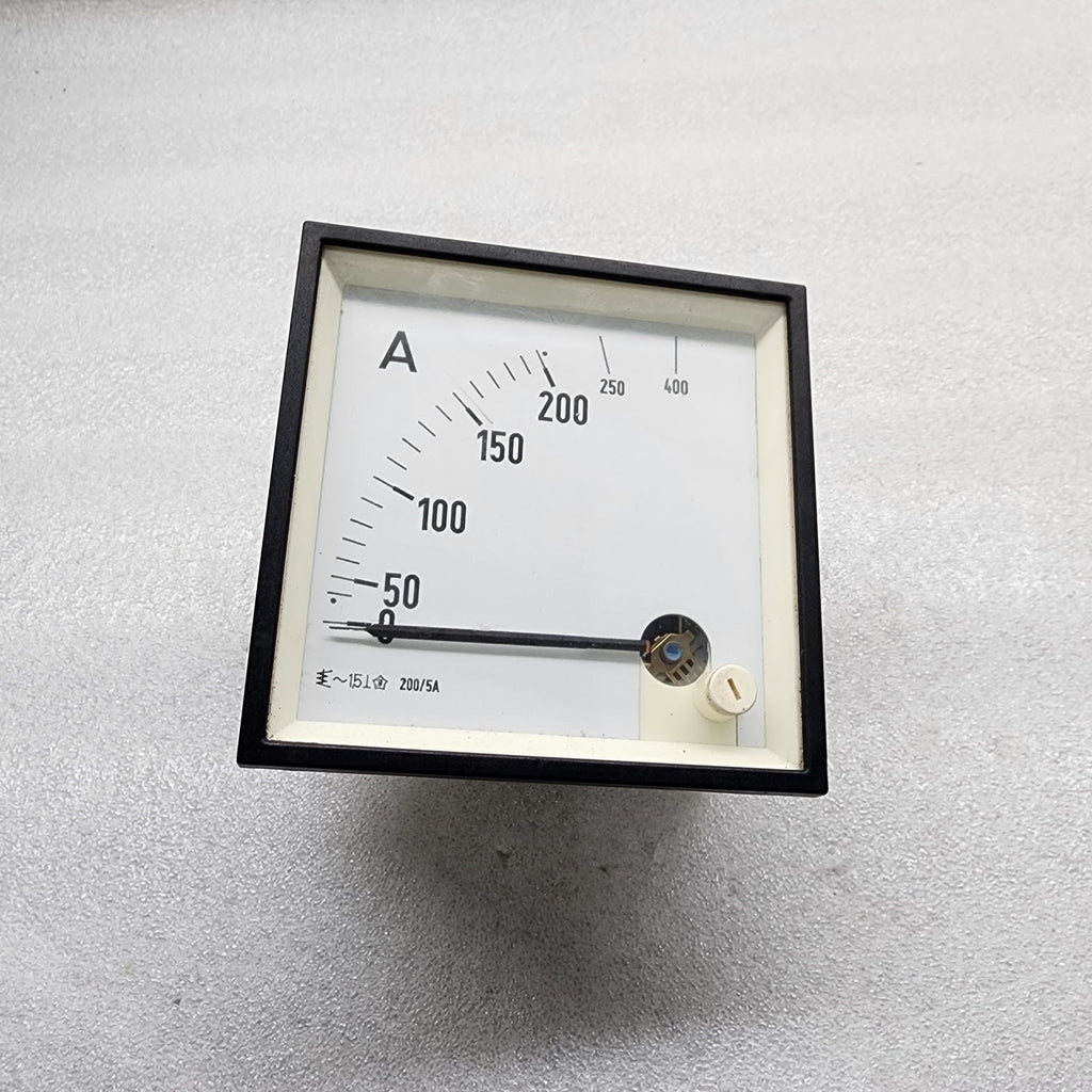 AMMETER CT 200/5A 0-400A