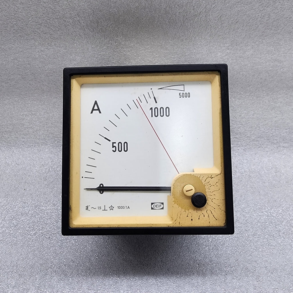 DEIF AMMETER CT 1000/1A 0-5000A
