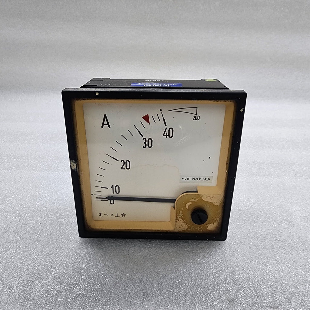 SEMCO AMMETER 0-200 A