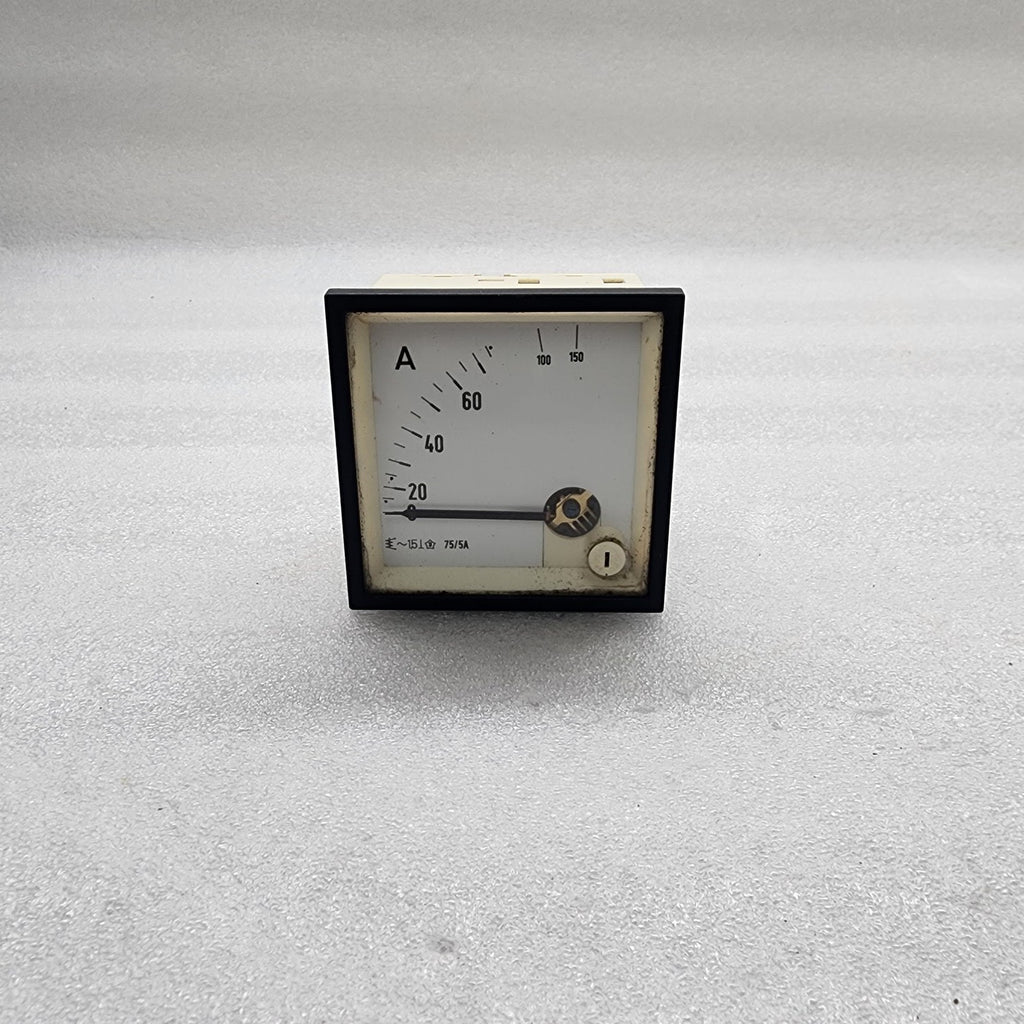 AMMETER CT 75/5A 0-150A