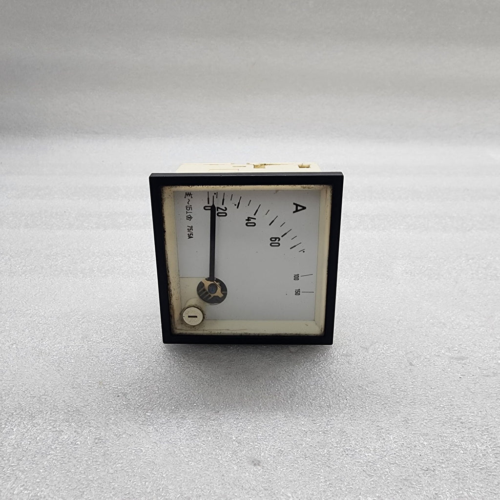 AMMETER CT 75/5A 0-150A