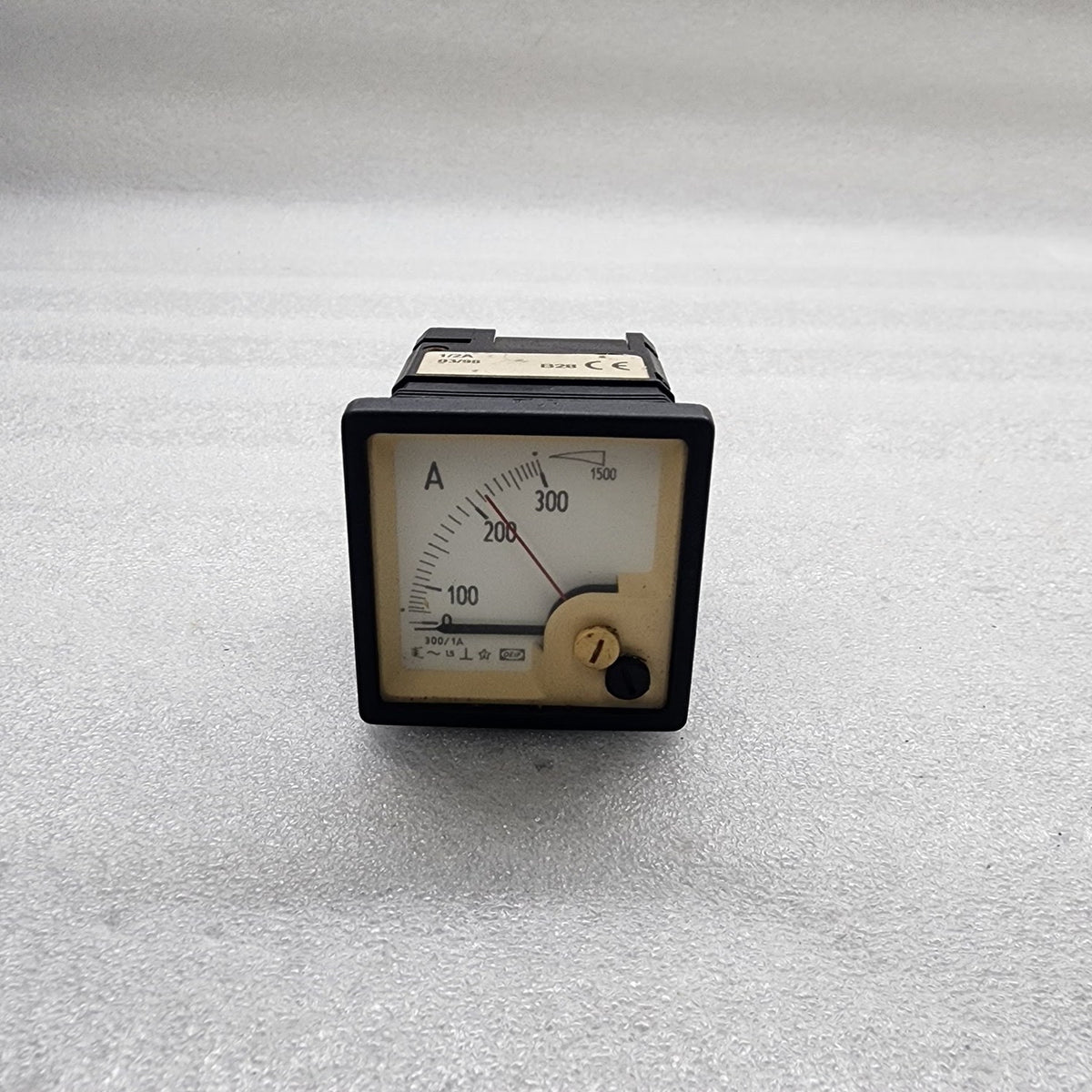 DEIF CT 300/1A AMMETER 0-1500A