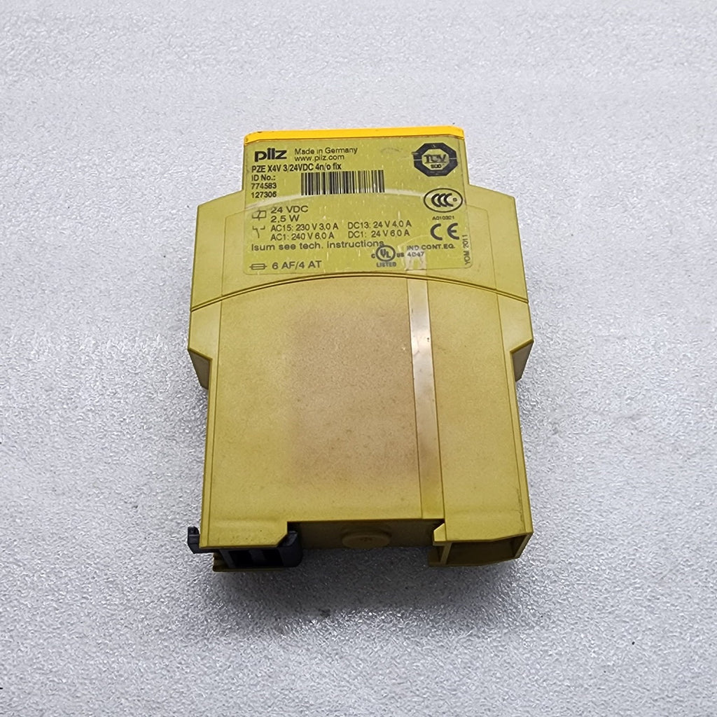 PILZ PZE X4V EXPANSION MODULE SAFETY RELAY 774583