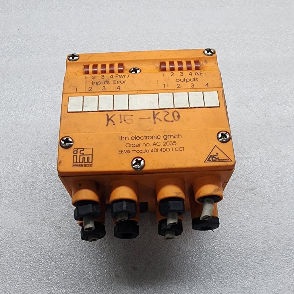 IFM ELECTRONIC AC2035 EEMS MODULE 4DI 4DO T CCT