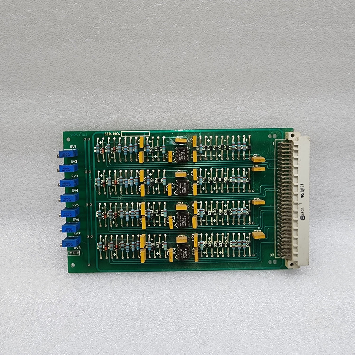 BROWN BROTHER 2195 0104 OUTPUT INTERFACE BOARD