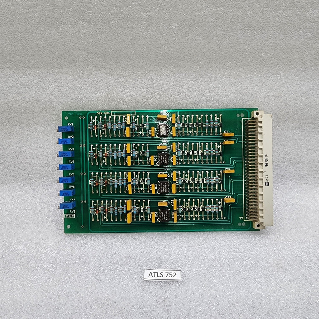BROWN BROTHER 2195 0104 OUTPUT INTERFACE BOARD