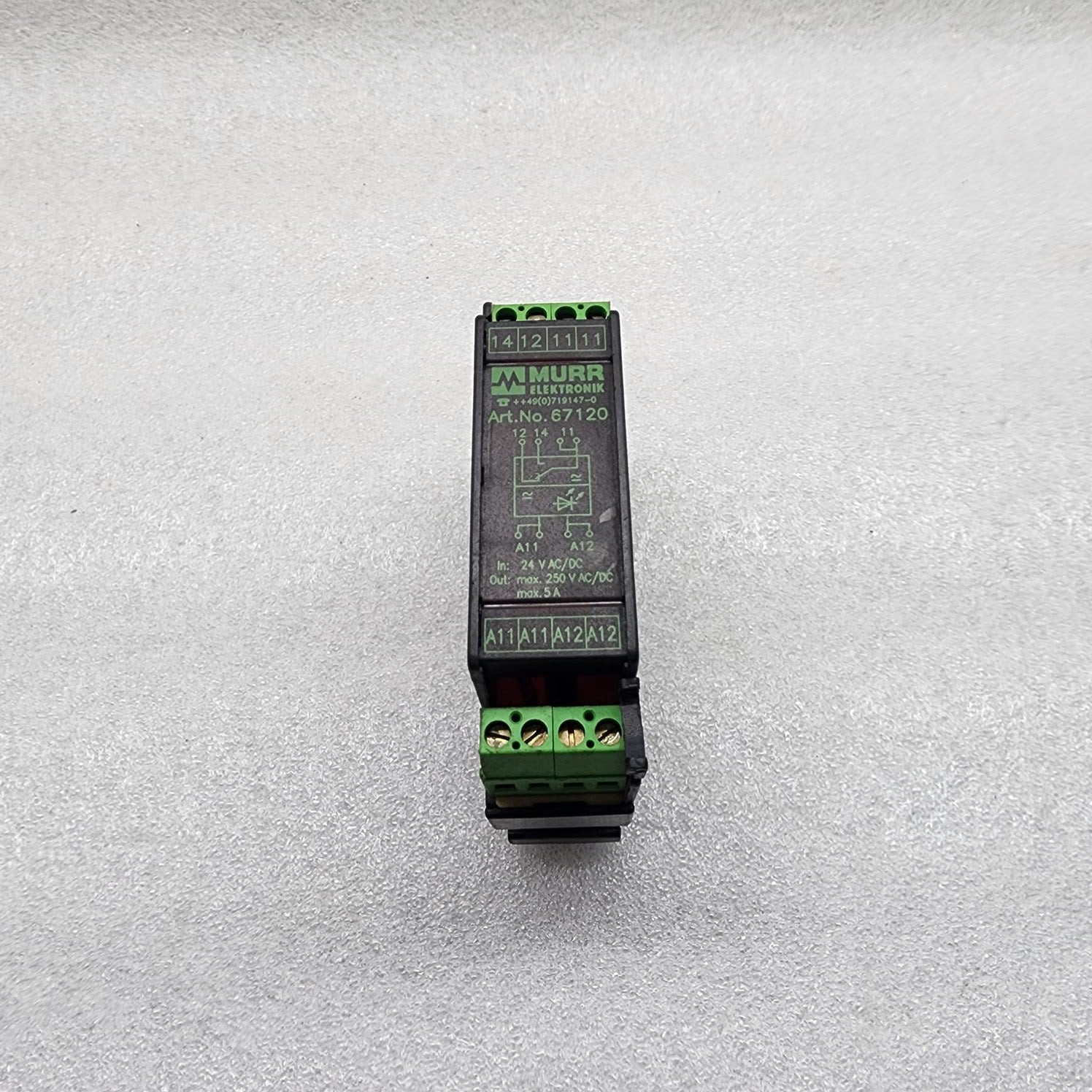 MURR ELEKTRONIK 67120 RELAY MODULE