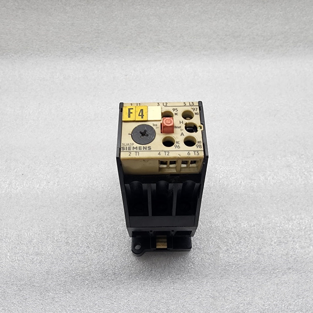 SIEMENS 3UA59 00-1F SOLID STATE OVERLOAD RELAY 3.2-5A