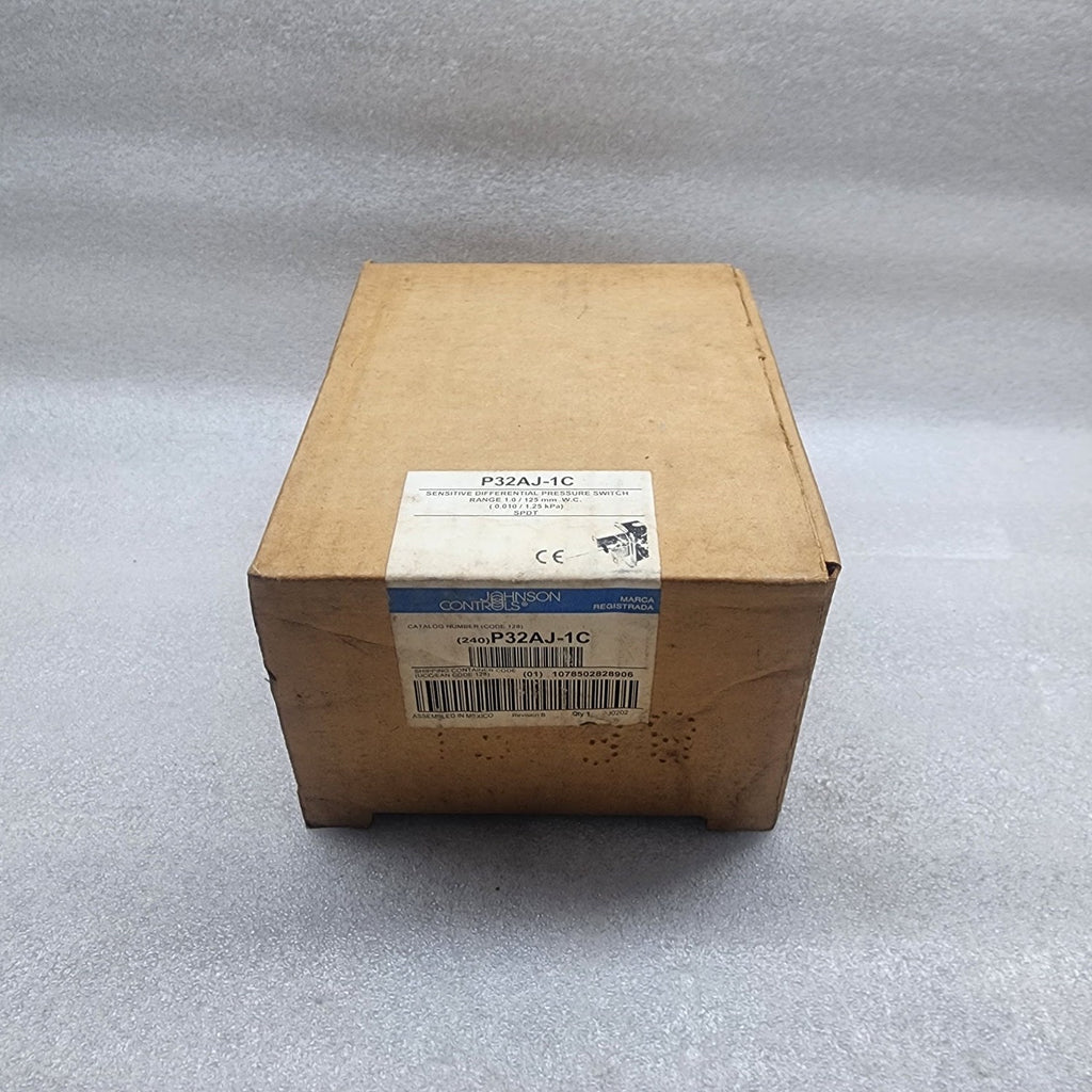 JOHNSON CONTROLS P32AJ-1 PRESSURE SWITCH 1.25KPA P32AJ-1C