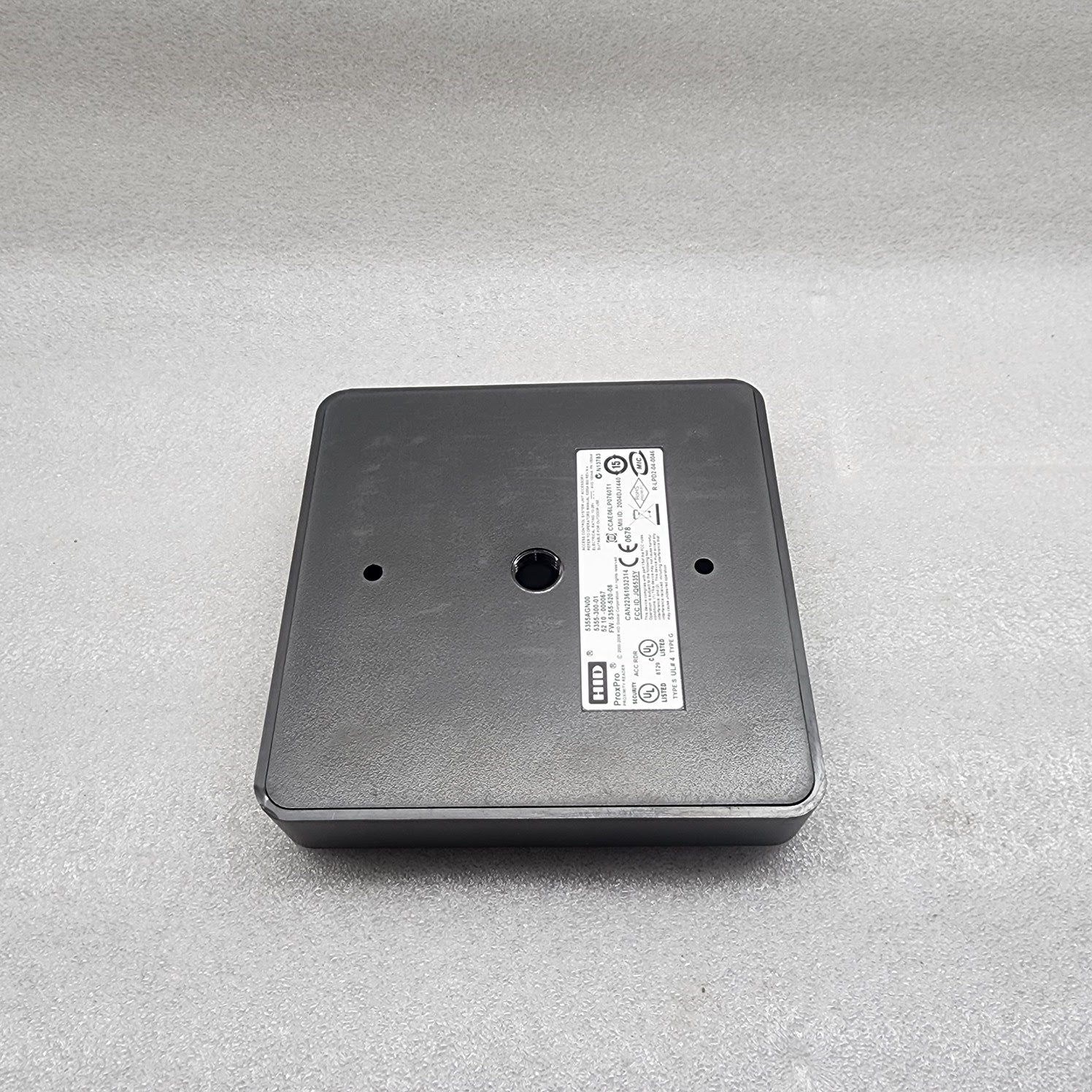 HID PROX 5355AGN00 WALL SWITCH READER 5355-300-01 FW 5355-520-08