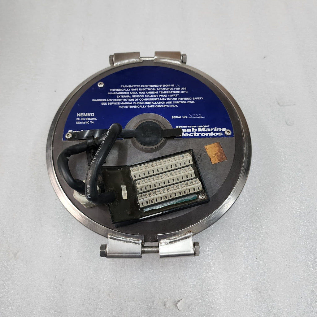SAAB MARINE ELECTRONICS 9150064-87/M TRANSMITTER ELECTRONIC 9150064-871M