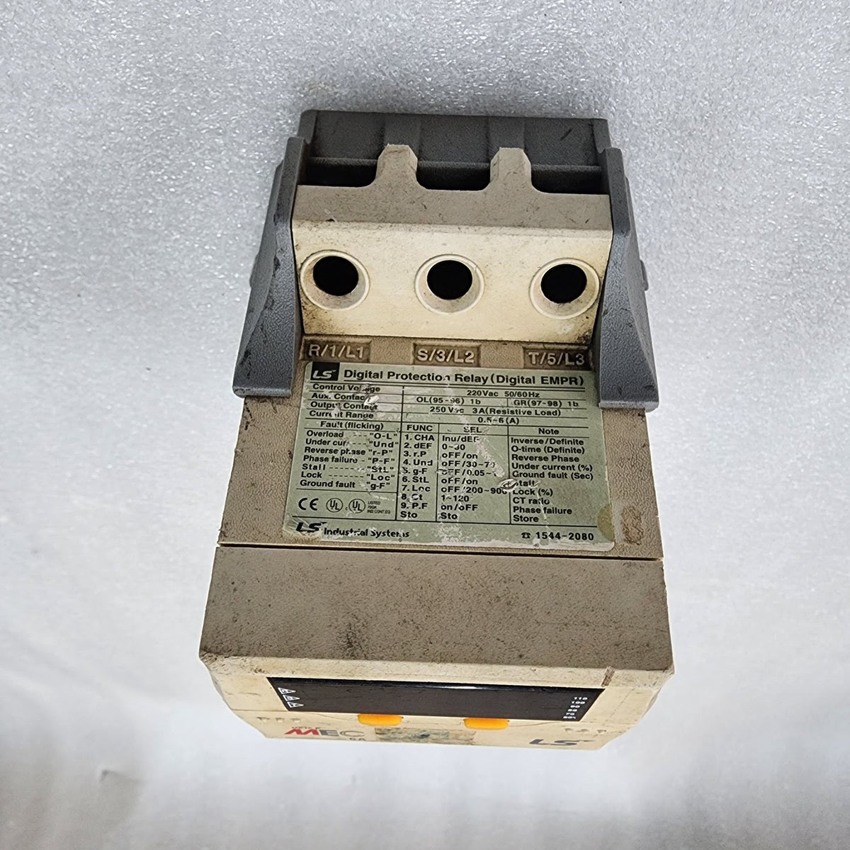LS MEC DIGITAL PROTECTION RELAY