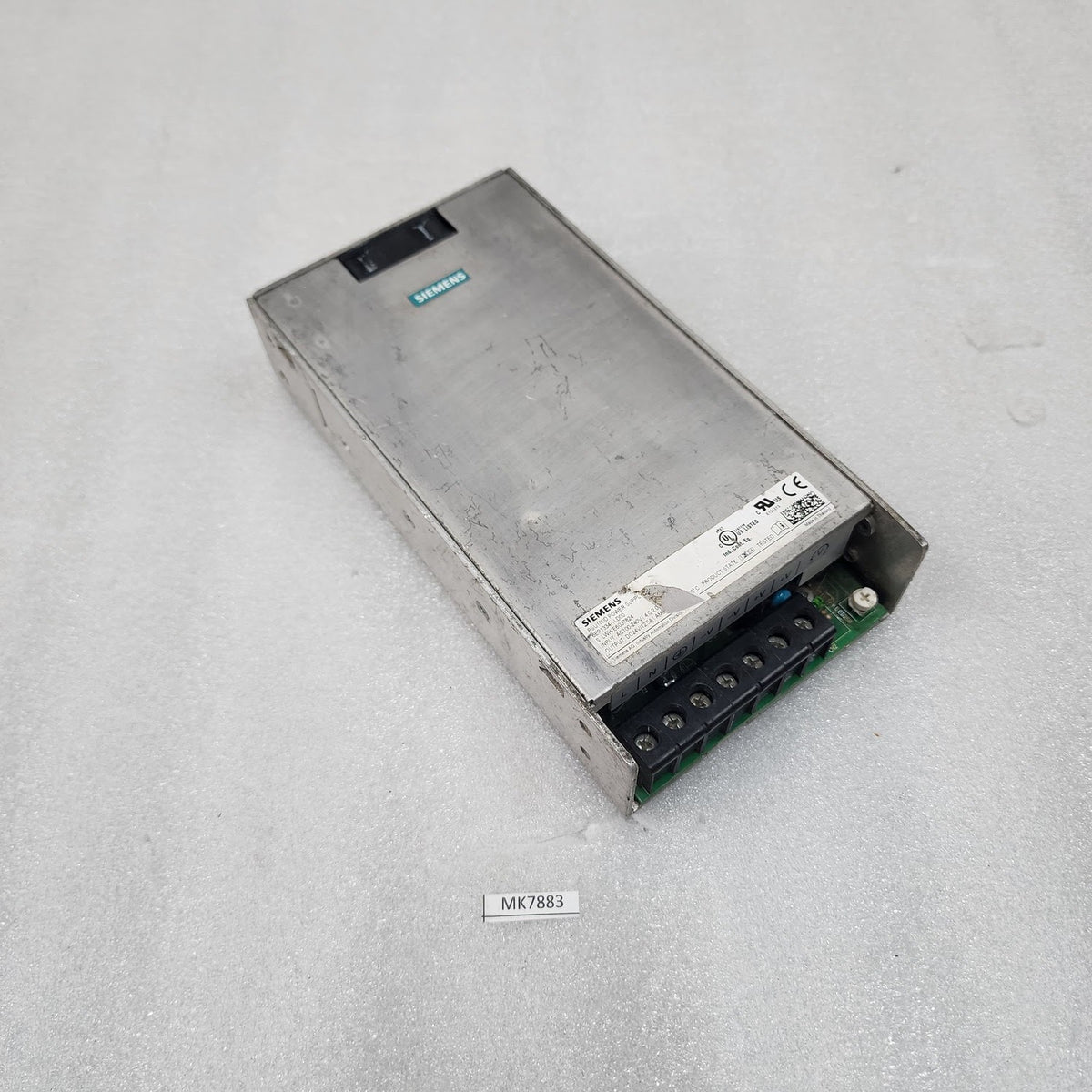 SIEMENS PSU100D POWER SUPPLY 6EP1334-1LD00 24VDC 12.5A