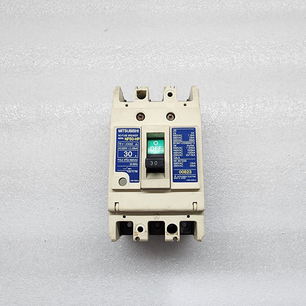 MITSUBISHI ELECTRIC NF50-HP NO-FUSE BREAKER 30A