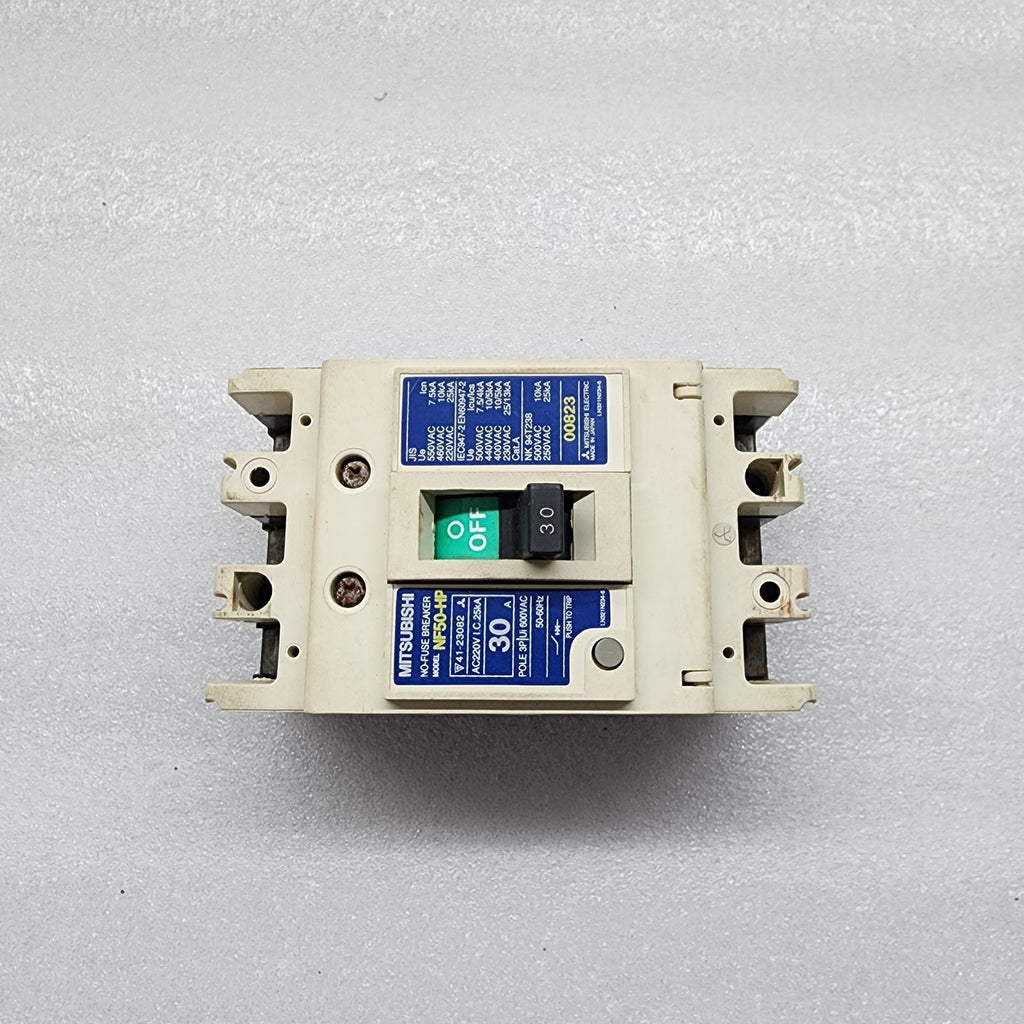MITSUBISHI ELECTRIC NF50-HP NO-FUSE BREAKER 30A