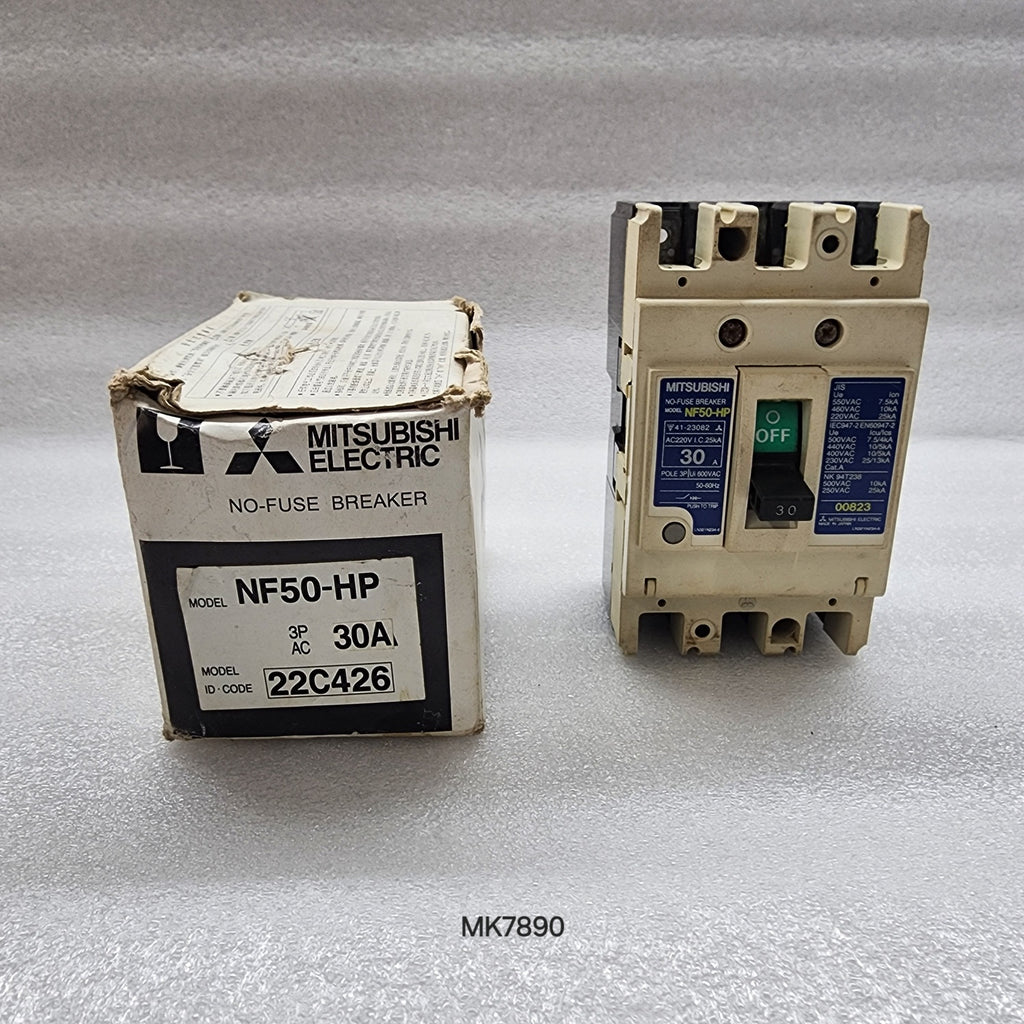 MITSUBISHI ELECTRIC NF50-HP NO-FUSE BREAKER 30A