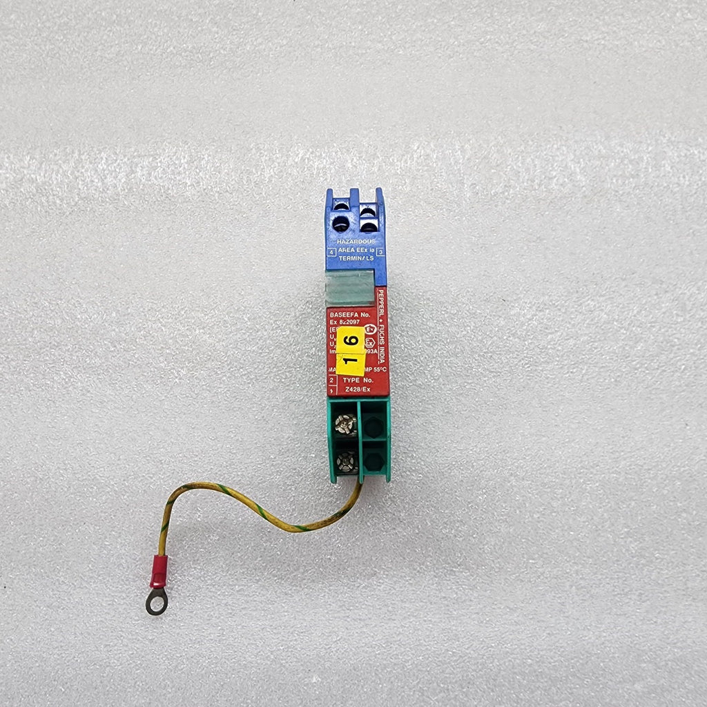 PEPPERL + FUCHS Z428/EX ZENER BARRIER 822097