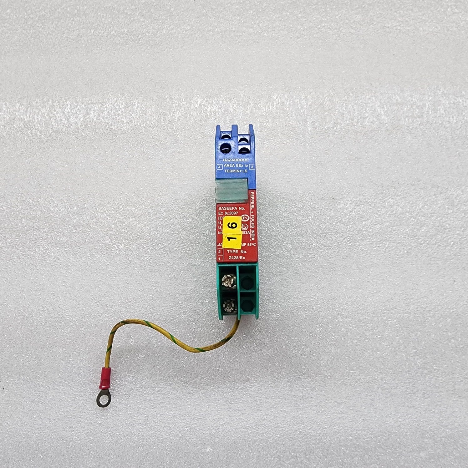 PEPPERL + FUCHS Z428/EX ZENER BARRIER 822097