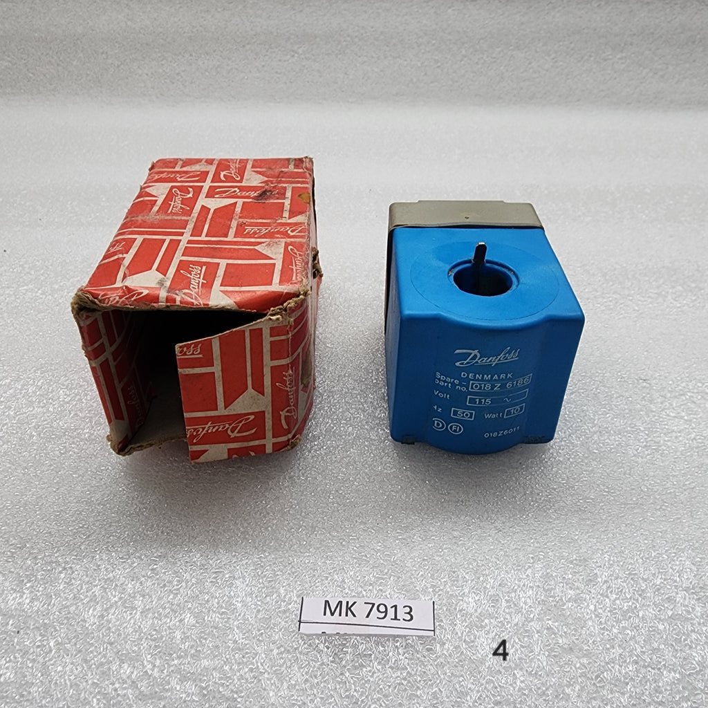 DANFOSS 018Z 6186 COIL VOLT 115V