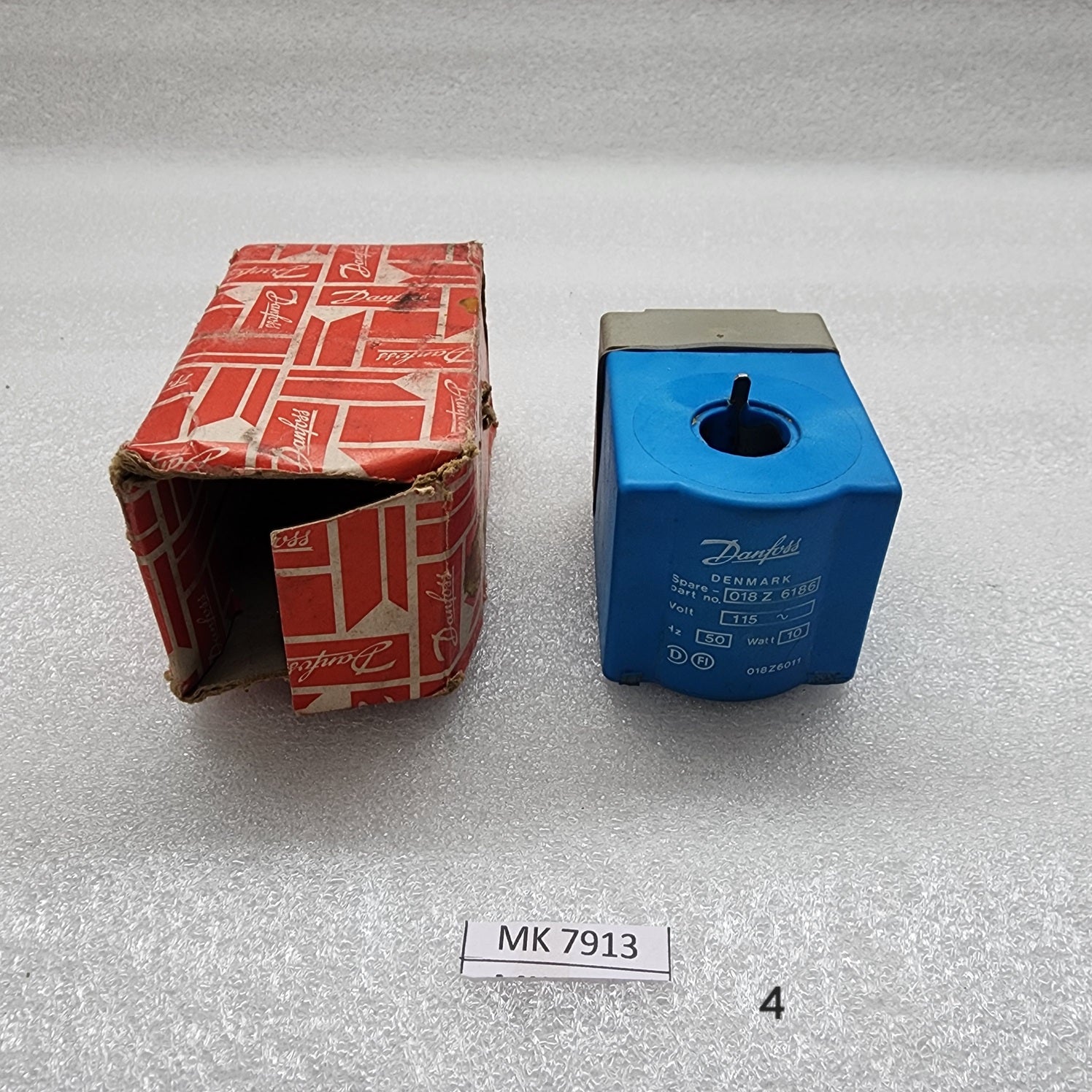 DANFOSS 018Z 6186 COIL VOLT 115V