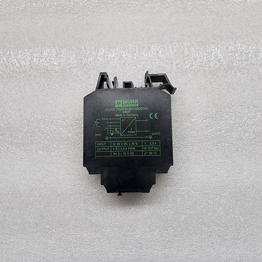 MURR ELEKTRONIK 7000-31261-0000000 PROPORTIONAL AMPLIFIER 28501