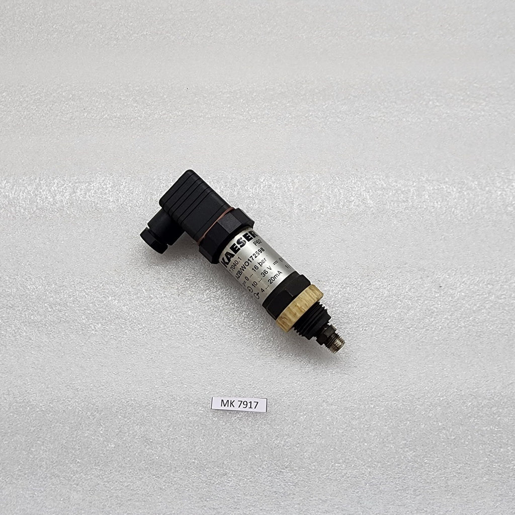 KAESER AZB/WO172598 PRESSURE SENSOR TRANSDUCER 7.7040.1 0-16 BAR 7MF1562-8AA01