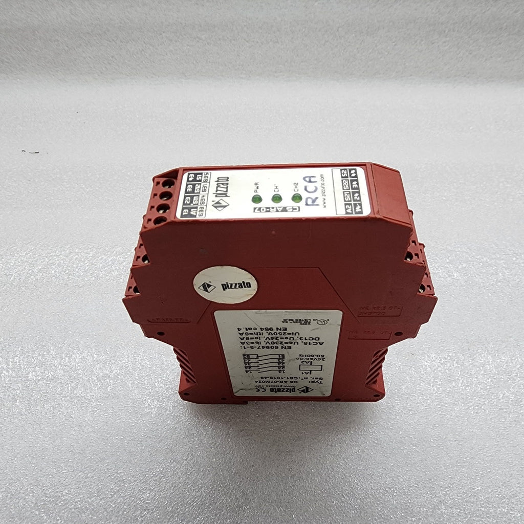 PIZZATO CS AR-07M024 SAFETY RELAY 24V AC/DC