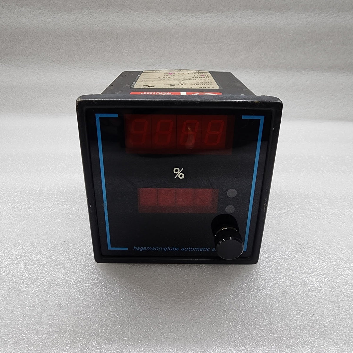 HAGEMANN GLOBE AUTOMATIC ET 1000.131-6  MOTORVALVE CONTROL 230V