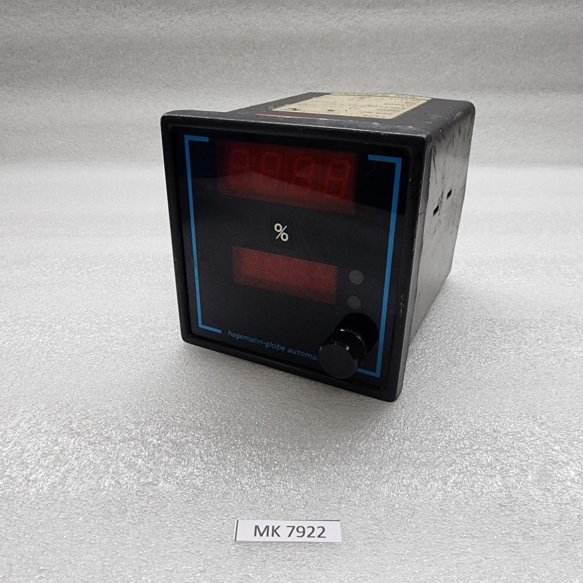 HAGEMANN GLOBE AUTOMATIC ET 1000.131-6  MOTORVALVE CONTROL 230V
