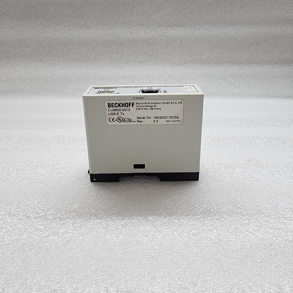 BECKHOFF USB-E TX USB EXTENDER TRANSMITTER CU8800-0010 REV 2.0