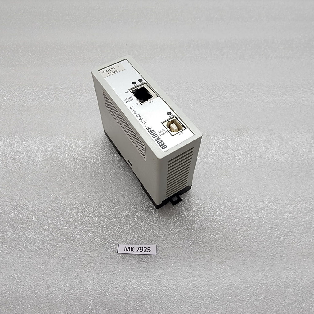 BECKHOFF USB-E TX USB EXTENDER TRANSMITTER CU8800-0010 REV 2.0