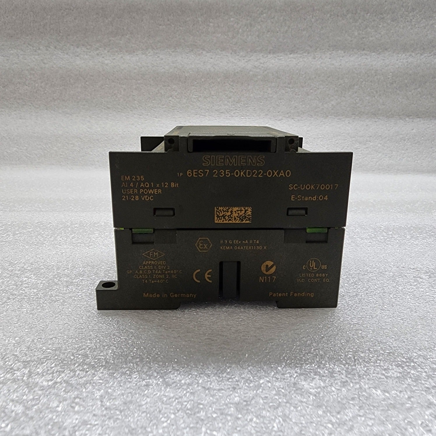 SIEMENS 6ES7 235-0KD22-0XA0 ANALOG I/O MODULE EM235