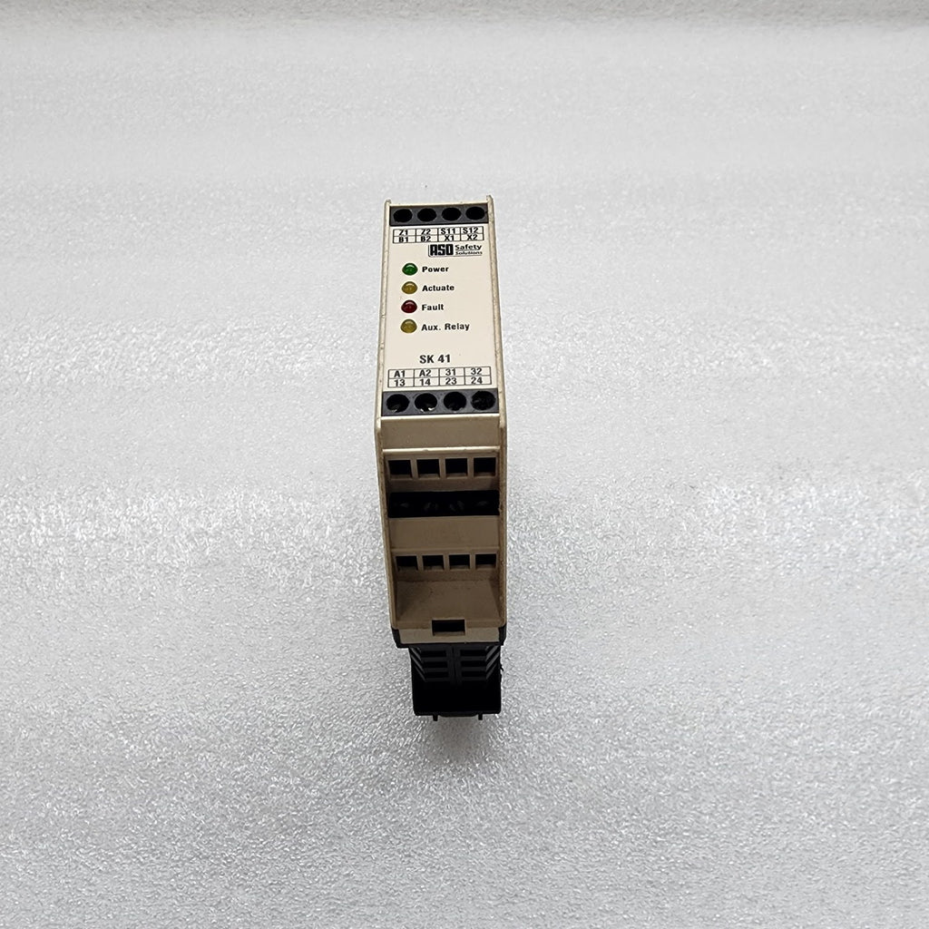 ASO SAFETY SK 41-32 SAFETY RELAY 091106177 230VAC/24VUC