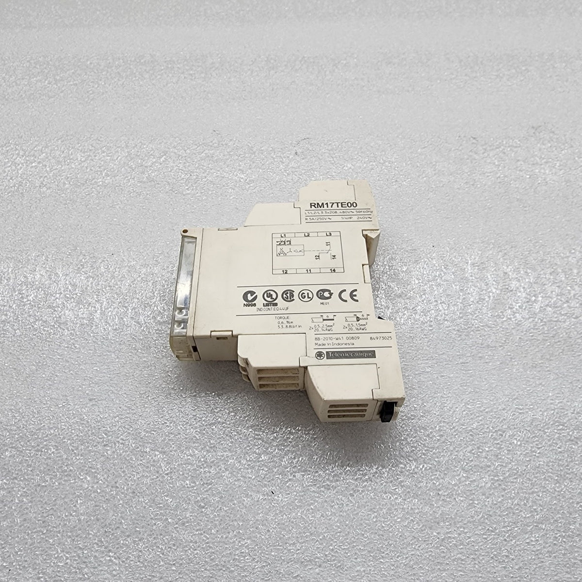 TELEMECANIQUE RM17TE00 MULTIFUNCTION CONTROL RELAY