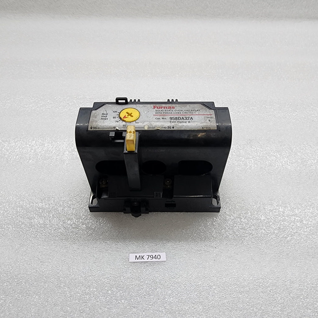 FURNAS 958DA32A SOLID STATE OVERLOAD RELAY 50-100A