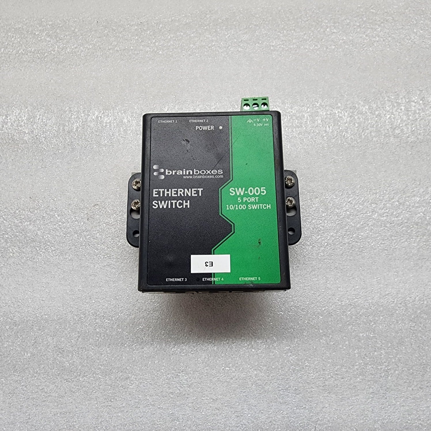 BRAIN BOXES SW-005 5-PORT ETHERNET SWITCH