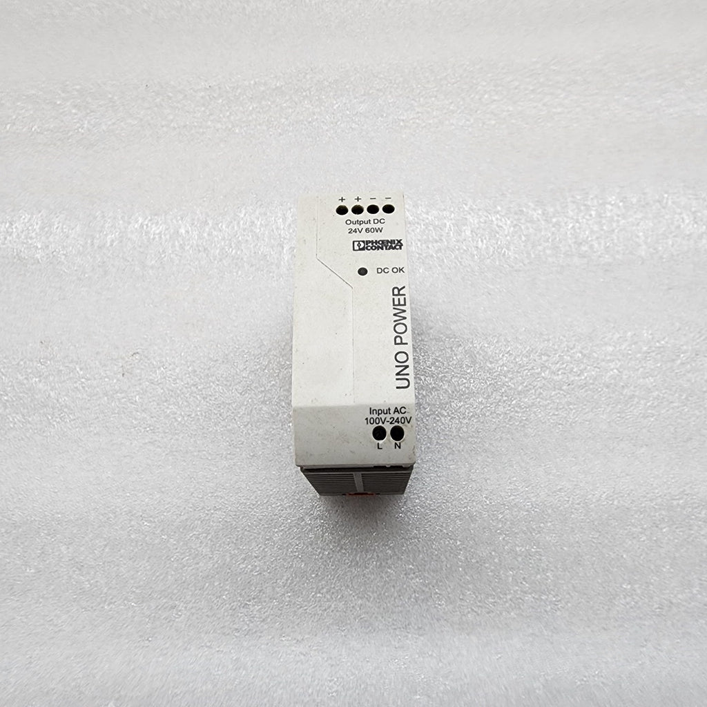 PHOENIX CONTACT UNO-PS/1AC/24DC/60W POWER SUPPLY 2902992 24VDC 2.5A