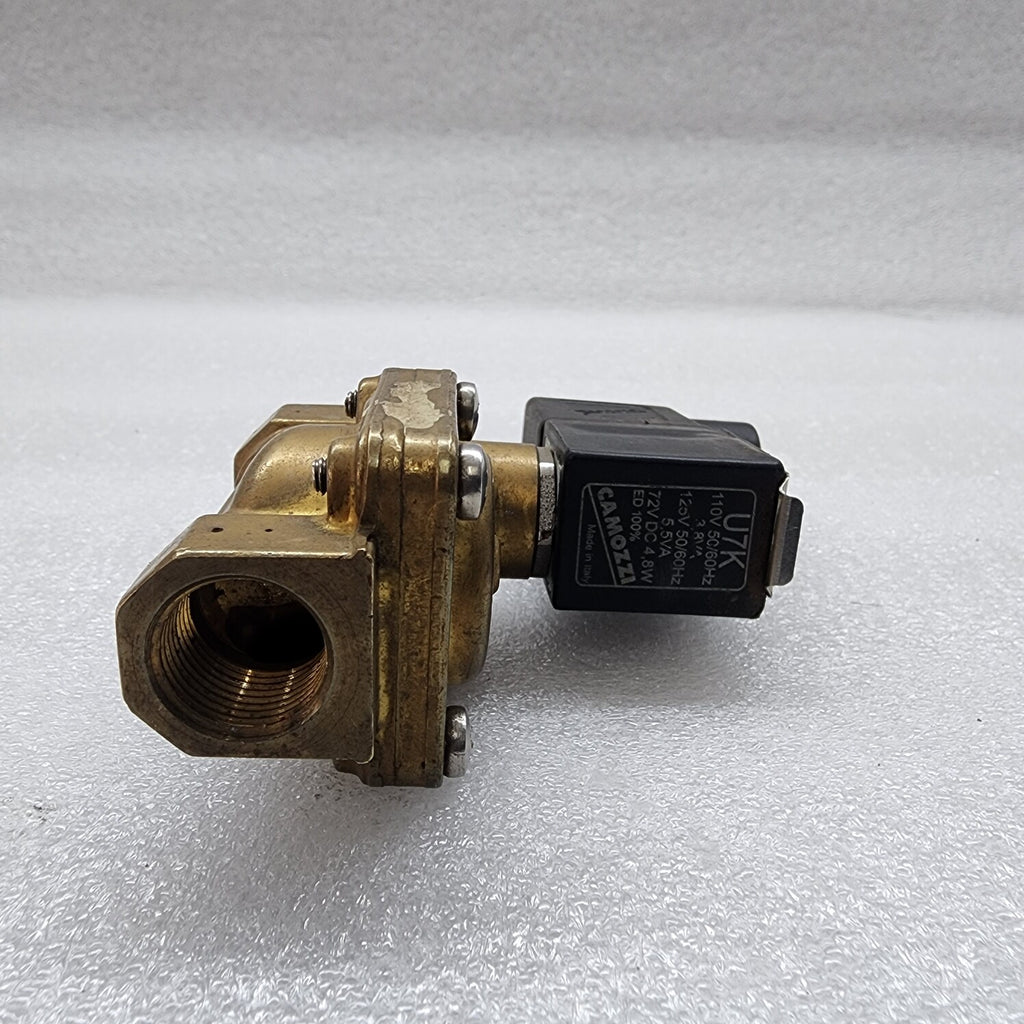 CAMOZZI U7K SOLENOID VALVE COIL VOLTAGE 110-125VAC/72VDC