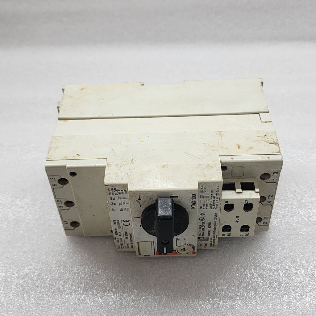SPRECHER + SCHUH KTA3-100 MOTOR CIRCUIT CONTROLLER 40-63A