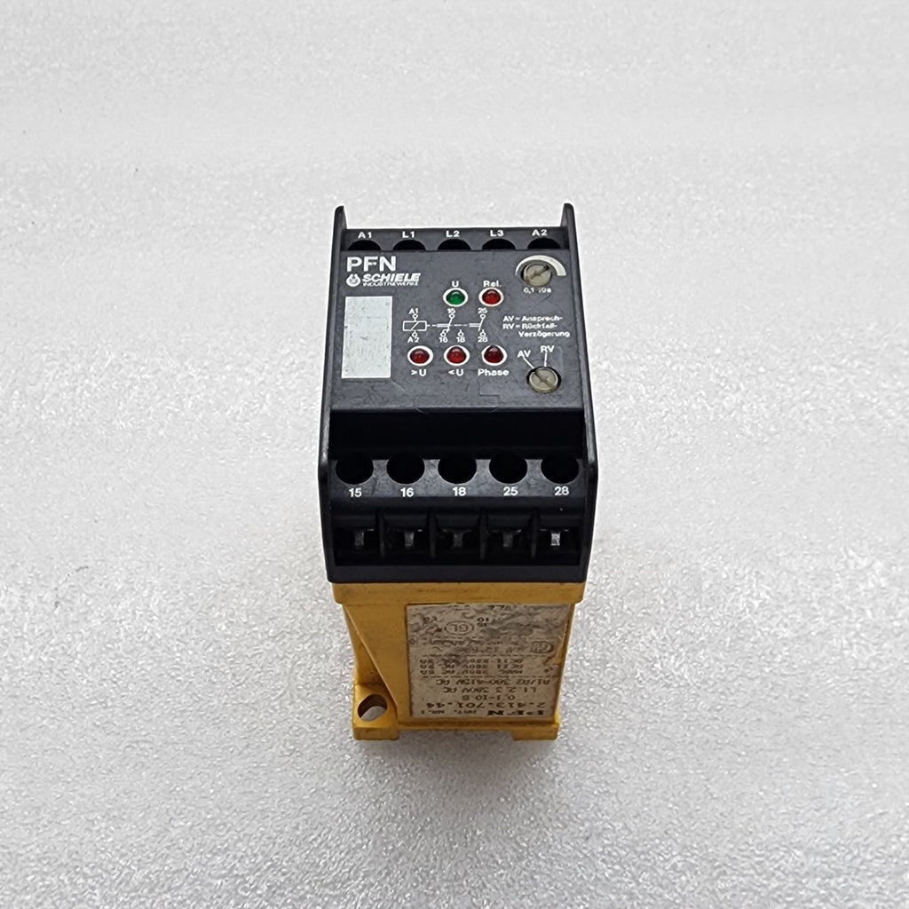 SCHIELE PFN MONITORING RELAY 2.413.701.44 380-415V