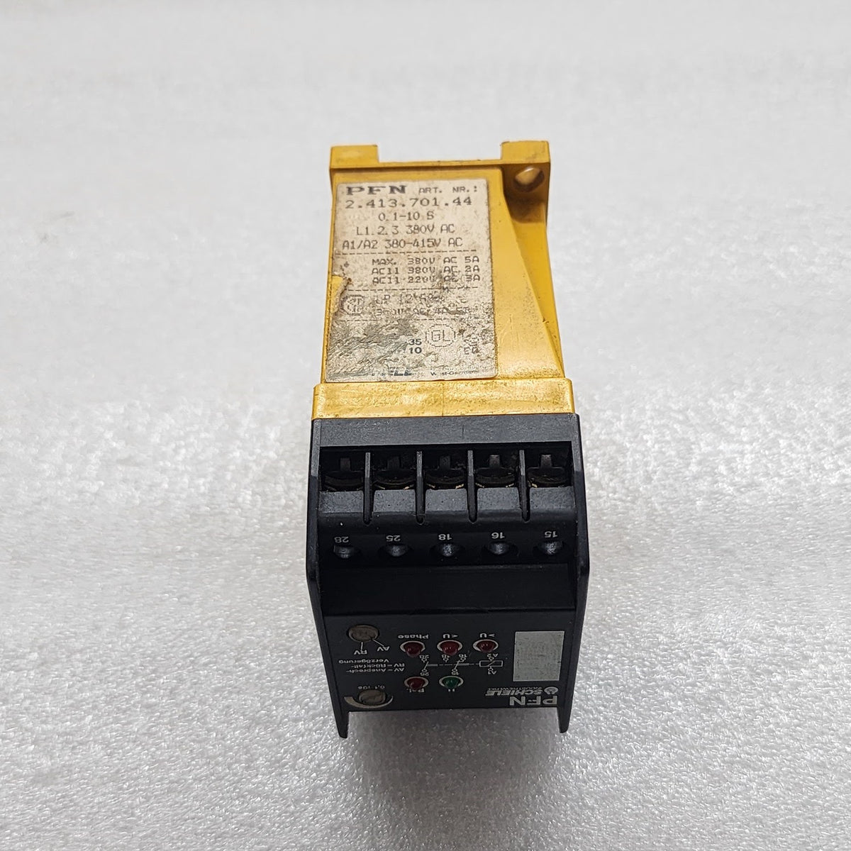 SCHIELE PFN MONITORING RELAY 2.413.701.44 380-415V