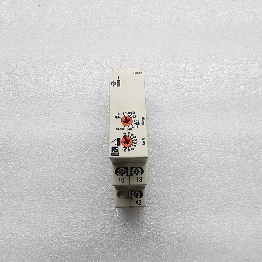 RS PRO 102-6129 TIME DELAY RELAY 12-230VAC/DC