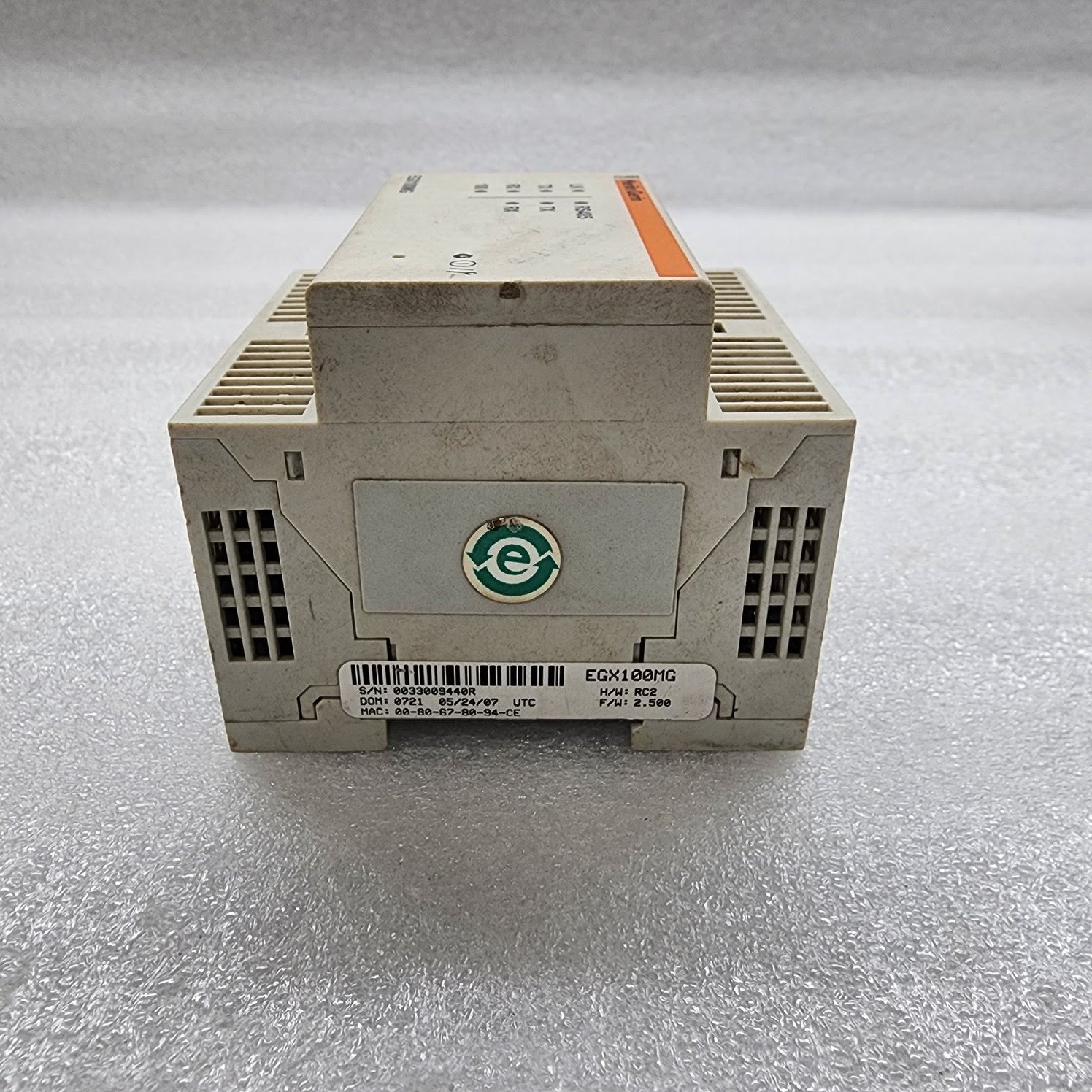 MERLIN GERIN EGX100MG ETHERNET GATEWAY POWERLOGIC