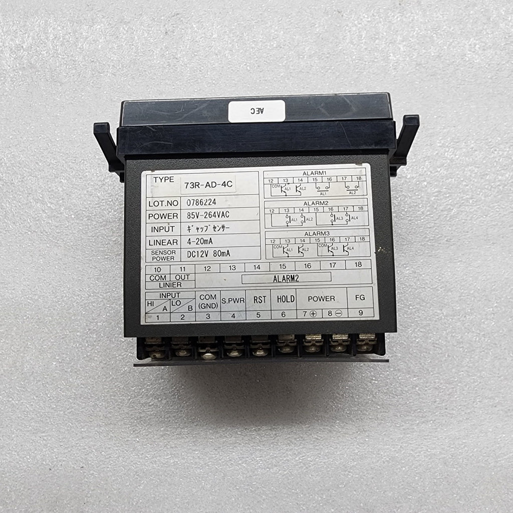 AEC 73R-AD-4C RPM METER 85-264V APPLIED ELECTRONICS CORPORATION
