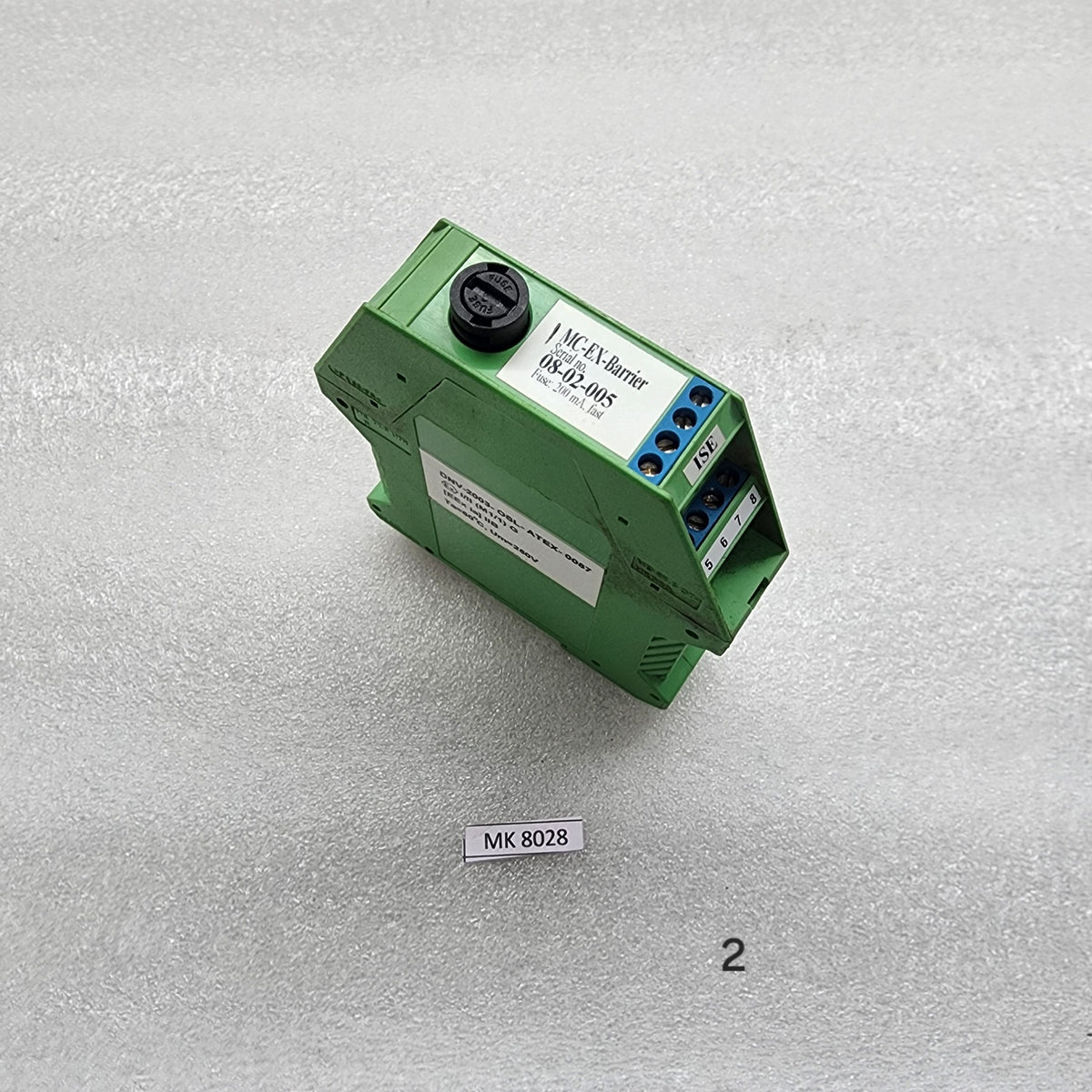 CAVOTEC DNV-2003-OSL-ATEX-0087 MC-EX-BARRIER