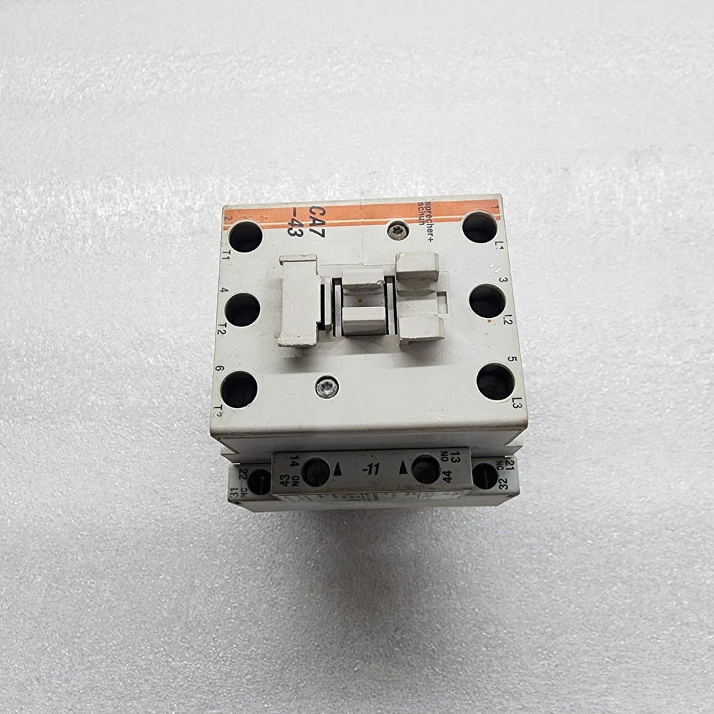 SPRECHER + SCHUH CA7-43-00 MAGNETIC CONTACTOR 85A COIL VOLTAGE 220V