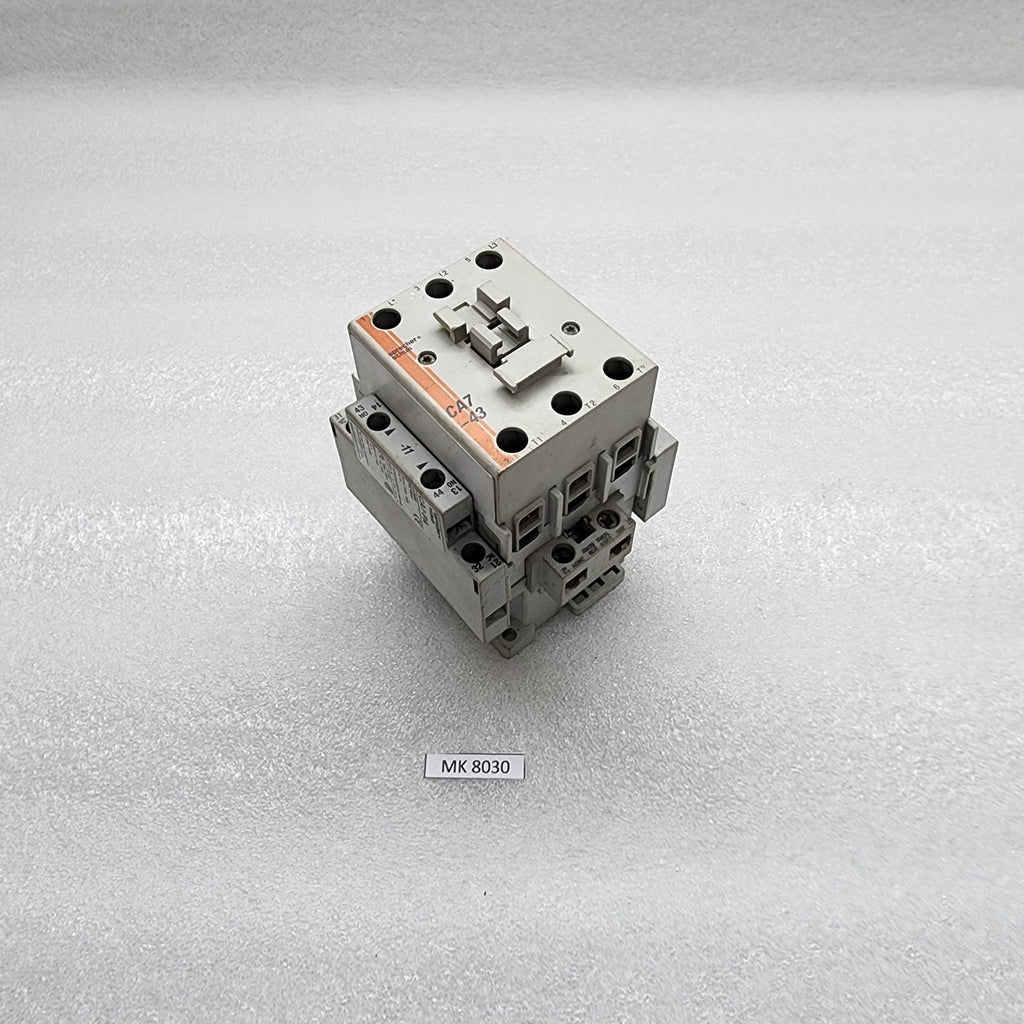 SPRECHER + SCHUH CA7-43-00 MAGNETIC CONTACTOR 85A COIL VOLTAGE 220V