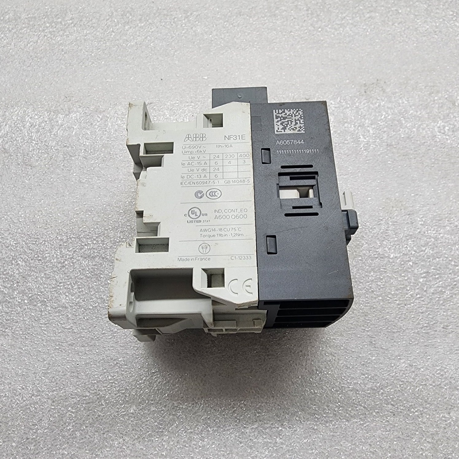 ABB NF31E-13 CONTACTOR 100-250VAC/DC