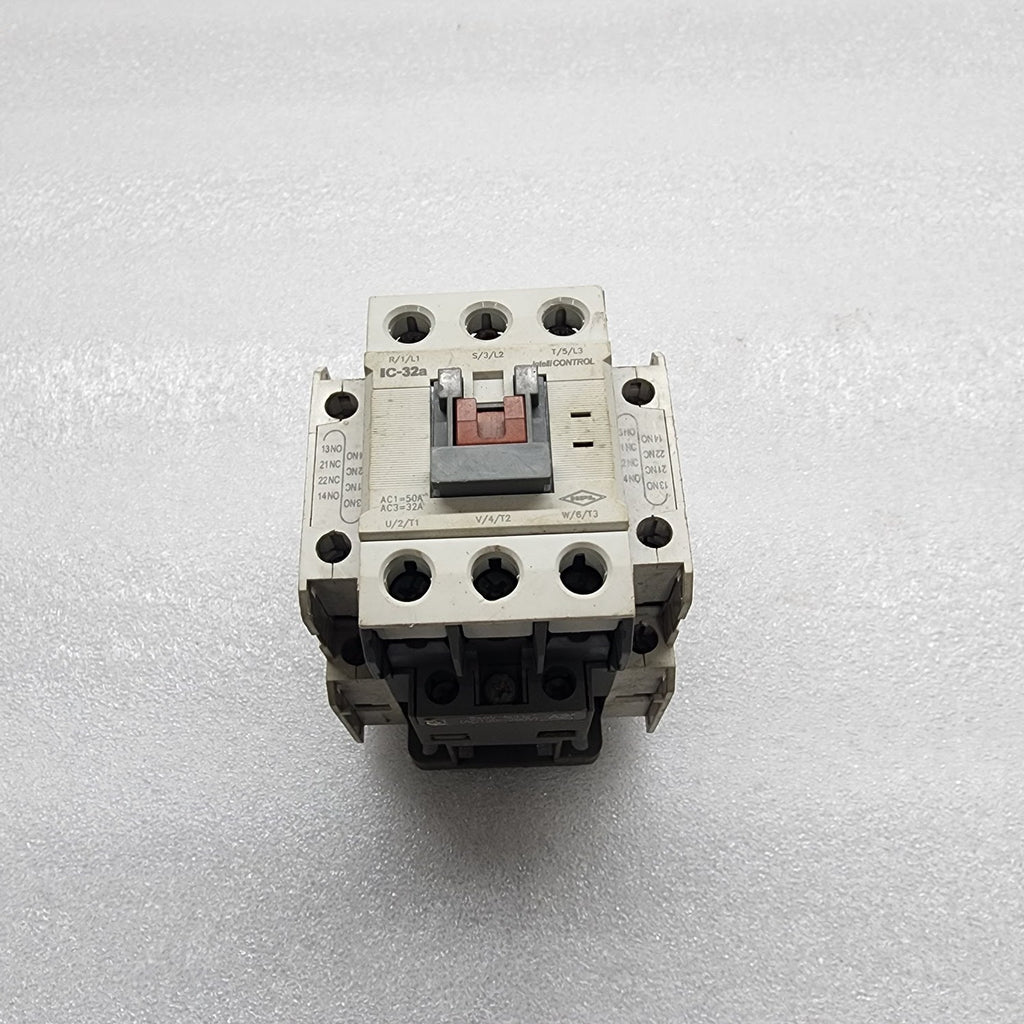 INTELLI CONTROL IC-32A MAGNETIC CONTACTOR 50A COIL VOLTAGE 240V