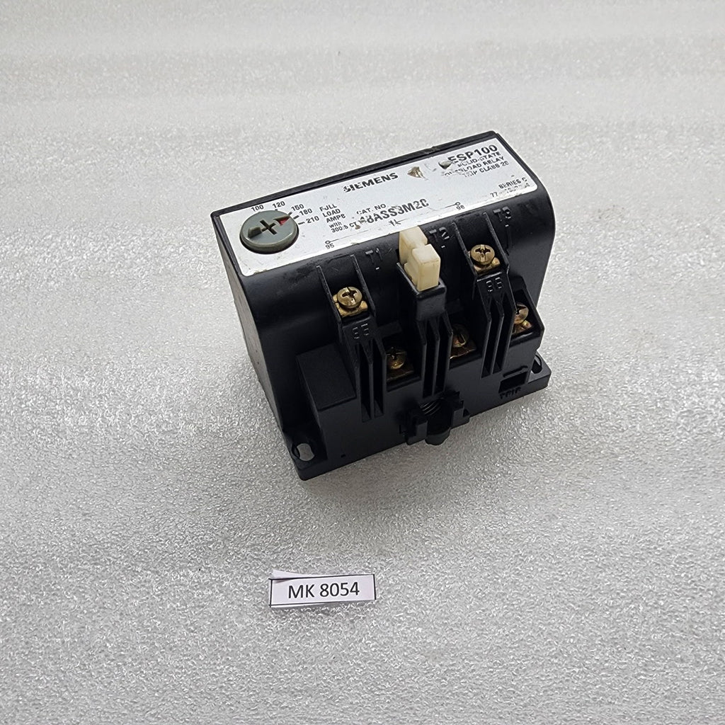 SIEMENS 48ASS3M20 ESP100 SOLID STATE OVERLOAD RELAY  100-210A
